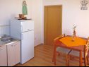 Apartementen Biljana - 150m from beach: A1(2+1), A2(2+2), A3(5), A4(2+2) Gradac - Riviera Makarska  - Appartement - A3(5): keuken en eetkamer