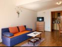 Apartementen Biljana - 150m from beach: A1(2+1), A2(2+2), A3(5), A4(2+2) Gradac - Riviera Makarska  - Appartement - A4(2+2): woonkamer