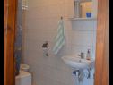 Apartementen Jozo - 150 m from pebble beach: A1(2), A2(2), A3(2), A4(4), A5(4) Gradac - Riviera Makarska  - Appartement - A3(2): badkamer met toilet