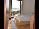 Apartementen Jozo - 150 m from pebble beach: A1(2), A2(2), A3(2), A4(4), A5(4) Gradac - Riviera Makarska  - Appartement - A3(2): slaapkamer