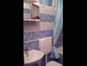Apartementen Biljana - 150m from beach: A1(2+1), A2(2+2), A3(5), A4(2+2) Gradac - Riviera Makarska  - Appartement - A2(2+2): badkamer met toilet