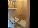 Apartementen Biljana - 150m from beach: A1(2+1), A2(2+2), A3(5), A4(2+2) Gradac - Riviera Makarska  - Appartement - A1(2+1): badkamer met toilet