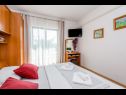 Apartementen Goge - 90 m from the beach: A1(4), SA2(2) Gradac - Riviera Makarska  - Appartement - A1(4): slaapkamer
