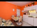 Apartementen Goge - 90 m from the beach: A1(4), SA2(2) Gradac - Riviera Makarska  - Appartement - A1(4): keuken en eetkamer