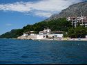 Apartementen Bianca - very nice sea view: A1 Blanka(2+2) Igrane - Riviera Makarska  - strand