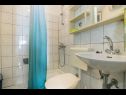 Apartementen Mira - economy: A1(2+2), SA2(2), SA3(2) Igrane - Riviera Makarska  - Studio-appartment - SA3(2): badkamer met toilet