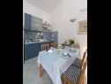 Apartementen Blue - 100 m from beach: A1(3+1) Igrane - Riviera Makarska  - Appartement - A1(3+1): keuken en eetkamer