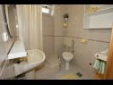Apartementen Durda1 - 50 m from beach: A1(2+2), B2(2+2), C3(2+1) Igrane - Riviera Makarska  - Appartement - A1(2+2): badkamer met toilet
