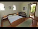 Apartementen Durda1 - 50 m from beach: A1(2+2), B2(2+2), C3(2+1) Igrane - Riviera Makarska  - Appartement - B2(2+2): slaapkamer