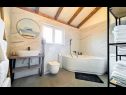 Vakantiehuizen Villa Marta - with pool: H(6+2) Kozica - Riviera Makarska  - Kroatië  - H(6+2): badkamer met toilet