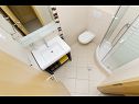 Apartementen Gianni - modern & great location: SA1(2), A2(2+2), A3(2+2) Makarska - Riviera Makarska  - Appartement - A2(2+2): badkamer met toilet