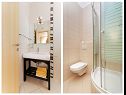 Apartementen Gianni - modern & great location: SA1(2), A2(2+2), A3(2+2) Makarska - Riviera Makarska  - Appartement - A2(2+2): badkamer met toilet