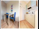 Apartementen Gianni - modern & great location: SA1(2), A2(2+2), A3(2+2) Makarska - Riviera Makarska  - Appartement - A2(2+2): keuken en eetkamer