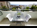 Apartementen Gianni - modern & great location: SA1(2), A2(2+2), A3(2+2) Makarska - Riviera Makarska  - Appartement - A3(2+2): terras