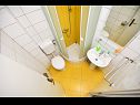Apartementen Zrine - comfortable with a balcony: A1(2+2) Makarska - Riviera Makarska  - Appartement - A1(2+2): badkamer met toilet