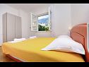 Apartementen Zrine - comfortable with a balcony: A1(2+2) Makarska - Riviera Makarska  - Appartement - A1(2+2): slaapkamer