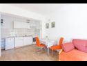 Apartementen Tomislava - ground floor apartments: A1(2+1), A2(2+3) Makarska - Riviera Makarska  - Appartement - A1(2+1): keuken en eetkamer