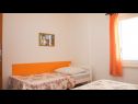Apartementen Ruza - sea view: A1(4), A2(4), A4(3+2), SA5(2), SA6(2+1), SA7(2), A8(2+2) Makarska - Riviera Makarska  - Appartement - A4(3+2): slaapkamer