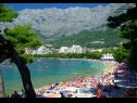 Apartementen Sunny - quiet and relaxing A1(2+2), A2(2+1) Makarska - Riviera Makarska  - strand