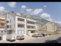 Apartementen Ennio - free parking: A1(6+2) Makarska - Riviera Makarska  - huis