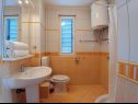 Apartementen Ennio - free parking: A1(6+2) Makarska - Riviera Makarska  - Appartement - A1(6+2): badkamer met toilet