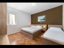 Apartementen Dolo - in centre: A1(5), A2(5) Makarska - Riviera Makarska  - Appartement - A1(5): slaapkamer