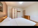 Apartementen Dolo - in centre: A1(5), A2(5) Makarska - Riviera Makarska  - Appartement - A2(5): slaapkamer
