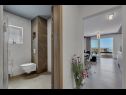 Apartementen Ivana - luxurious: A1(2+2) Makarska - Riviera Makarska  - Appartement - A1(2+2): badkamer met toilet
