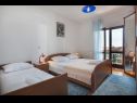 Apartementen Nataša -100m from sea: A1(5), A2(9) Podgora - Riviera Makarska  - Appartement - A1(5): slaapkamer
