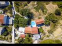 Vakantiehuizen Ned H(4+1) Tucepi - Riviera Makarska  - Kroatië  - huis