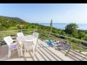 Vakantiehuizen Tonci - comfortable & surrounded by nature: H(8+2) Tucepi - Riviera Makarska  - Kroatië  - uitzicht