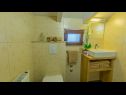 Vakantiehuizen Rusti - with pool: H(6) Vrgorac - Riviera Makarska  - Kroatië  - H(6): badkamer met toilet