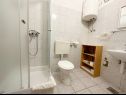 Apartementen Tomo - 10 m from beach: A1(2+2), SA2(2) Zaostrog - Riviera Makarska  - Studio-appartment - SA2(2): badkamer met toilet