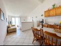 Apartementen Tomo - 10 m from beach: A1(2+2), SA2(2) Zaostrog - Riviera Makarska  - Studio-appartment - SA2(2): keuken en eetkamer