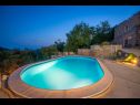 Vakantiehuizen Stone - pool house: H(4) Babino Polje - Eiland Mljet  - Kroatië  - zwembad