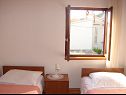 Apartementen Dragan - Economy Apartments: A1 Veci (4+1), A2 Manji (4+1) Jezera - Eiland Murter  - Appartement - A2 Manji (4+1): slaapkamer