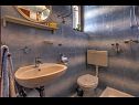 Apartementen IK A1(2+1), A2(2), SA3(2), SA4(2), A5(4) Jezera - Eiland Murter  - Studio-appartment - SA3(2): badkamer met toilet