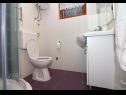 Apartementen Slađa - 150 m from beach: A1(4+1), A2(4+1) Jezera - Eiland Murter  - Appartement - A1(4+1): badkamer met toilet