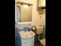 Apartementen Zdravko - 150 m from sandy beach: SA1(3), SA2(3), A3(5) Duce - Riviera Omis  - Appartement - A3(5): badkamer met toilet