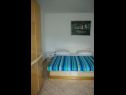 Apartementen Zdravko - 150 m from sandy beach: SA1(3), SA2(3), A3(5) Duce - Riviera Omis  - Appartement - A3(5): slaapkamer
