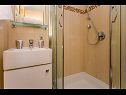 Vakantiehuizen Gor - free WiFi H(2+1) Gata - Riviera Omis  - Kroatië  - H(2+1): badkamer met toilet