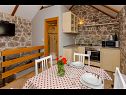 Vakantiehuizen Gor - free WiFi H(2+1) Gata - Riviera Omis  - Kroatië  - H(2+1): keuken en eetkamer
