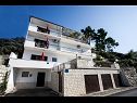 Apartementen Verica - 15 m from beach: SA1(2), SA2(2), SA3(2) Krilo Jesenice - Riviera Omis  - huis