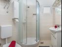 Apartementen Milica - sea view : A1(2+2), A2(2+2) Krilo Jesenice - Riviera Omis  - Appartement - A2(2+2): badkamer met toilet