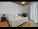 Apartementen Milica - sea view : A1(2+2), A2(2+2) Krilo Jesenice - Riviera Omis  - Appartement - A2(2+2): slaapkamer