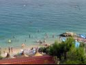Apartementen Paradiso with gorgeous sea view: A1 Doris (4+2), SA2 Petra (2+2), SA3 Nina (2) Lokva Rogoznica - Riviera Omis  - strand