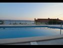 Apartementen Saga 2 - with swimming pool A6(4+1), A7 (2+2), A8 (4+1) Lokva Rogoznica - Riviera Omis  - zwembad