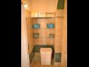Apartementen Nasta - 10 m from beach: A1(2+2), SA2(2), SA3(2) Omis - Riviera Omis  - Appartement - A1(2+2): badkamer met toilet