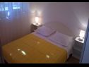 Apartementen Tom - 500 m from sea: A1(2+2) Omis - Riviera Omis  - Appartement - A1(2+2): slaapkamer