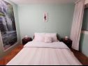 Apartementen Jozo - with terrace : A1(2+2) Omis - Riviera Omis  - Appartement - A1(2+2): slaapkamer